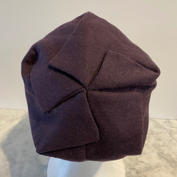 Victor Osborne Accessories - Purple Wool Cap